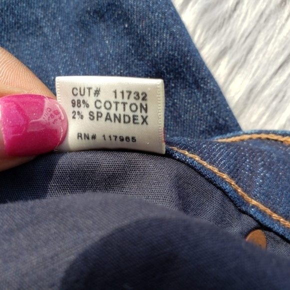 J Brand SKINNY LEG jeans Ink Blue sz 28 - Picture 4 of 6